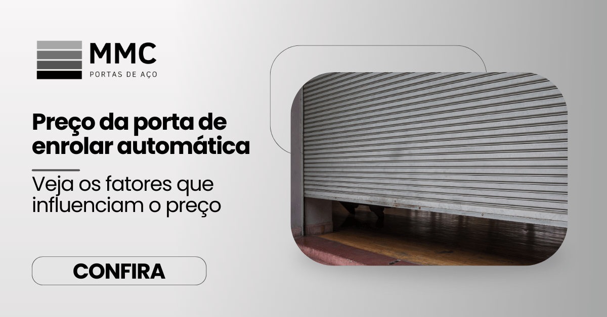 preço da porta de enrolar automática